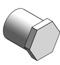 Fitting Plug NIBCO Chemtrol PP 80 MPT 6216 4