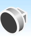 Fitting Plug Raised with Gasket Westlake MIPT PVC DWV DH Series Metric