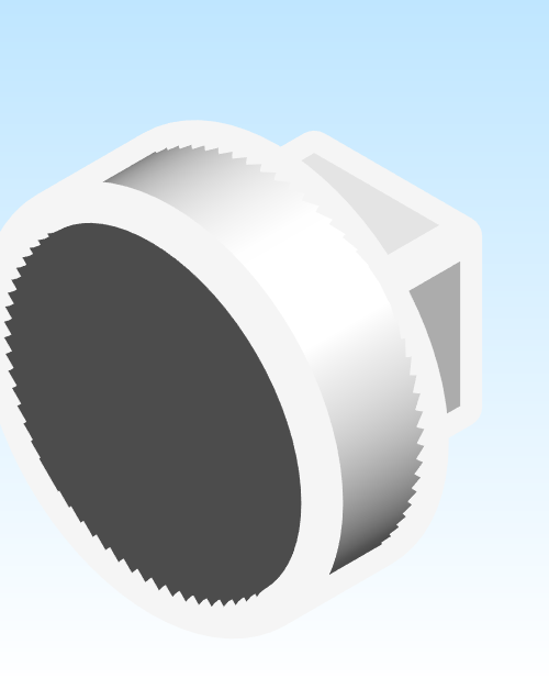 Fitting Plug Raised with Gasket Westlake MIPT PVC DWV DL Series Metric