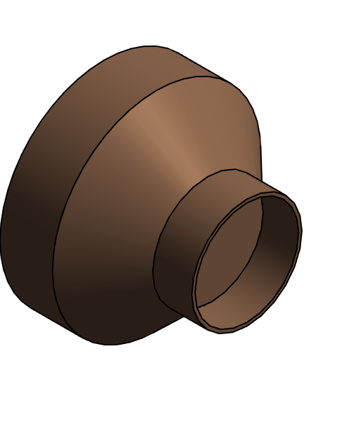 Fitting Reducer NIBCO CxC Cast 801