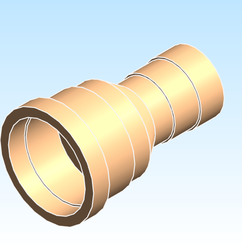 Fitting Reducer Viega MegaPress CuNi XL PxP 0515 2XL