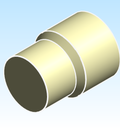Fitting Reducer Concentric ASAHI AMERICA PolyPure SDR11 SPGxS