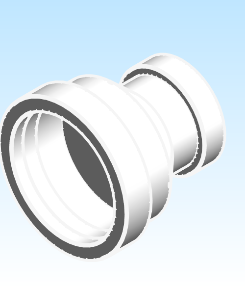 Fitting Reducer Gasketed Westlake HxH PVC DWV D Series