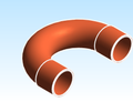Fitting Return Bend Mueller Streamline CxC WE 512