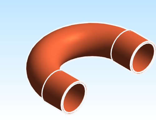 Fitting Return Bend Mueller Streamline CxC WE 512
