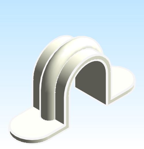 Fitting Snap On Strap NIBCO CPVC CTS 4724