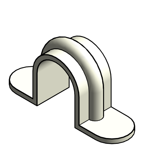 Fitting Snap On Strap NIBCO CPVC CTS 4724