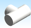 Fitting Tee ASAHI AMERICA Proline PRO45 SDR33 BWxBWxBW