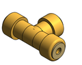 Fitting Tee Equal Reducing SharkBite Brass LF PEXxPEXxPEX