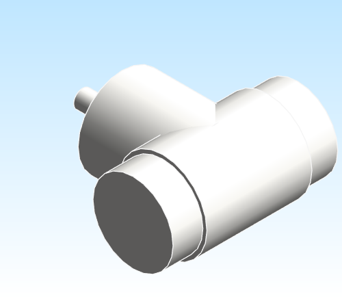 Fitting Tee Fabricated Flush Reducing ASAHI AMERICA Purad SDR21 33 BWxBWxBW
