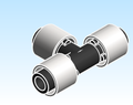 Fitting Tee HeatLink Insert PEX HPP
