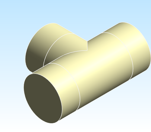 Fitting Tee Molded ASAHI AMERICA PolyPure SDR11 BWxBWxBW