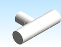 Fitting Tee Reducing ASAHI AMERICA Proline PRO150 SDR11 BWxBWxBW
