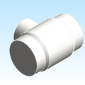 Fitting Tee Reducing ASAHI AMERICA Purad SDR21 BWxBWxBW