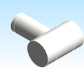 Fitting Tee Reducing ASAHI AMERICA Super Proline SDR33 BWxBWxBW