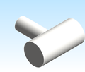 Fitting Tee Reducing Fabricated ASAHI AMERICA Proline PRO45 SDR33 BWxBWxBW