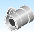 Fitting Tee Sanitary Adapter Westlake HxHxH PVC DWV DH Series