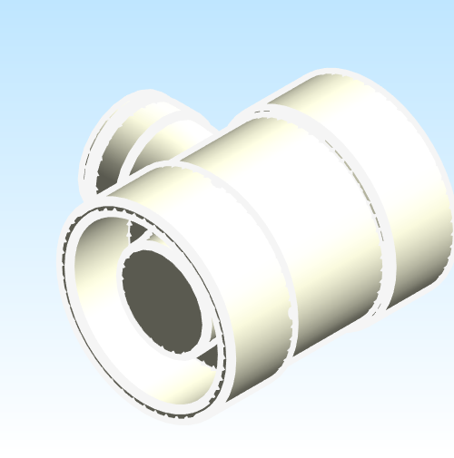 Fitting Tee Sanitary Adapter Westlake HxHxH PVC DWV D Series