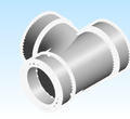 Fitting Tee Sanitary Equal Reducing Westlake HxHxH PVC DWV DH Series