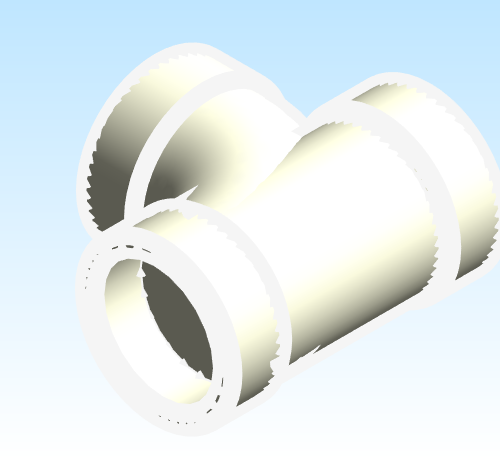 Fitting Tee Sanitary Equal Reducing Westlake HxHxH PVC DWV D Series
