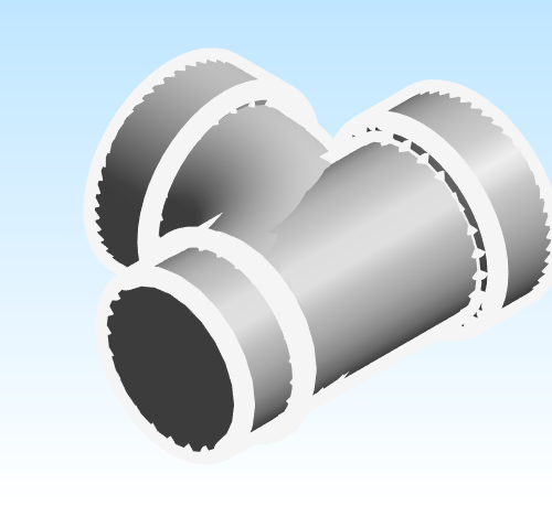 Fitting Tee Sanitary Westlake SpgxHxH PVC DWV DH Series