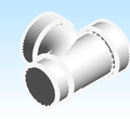 Fitting Tee Sanitary Westlake SpgxHxH PVC DWV DL Series