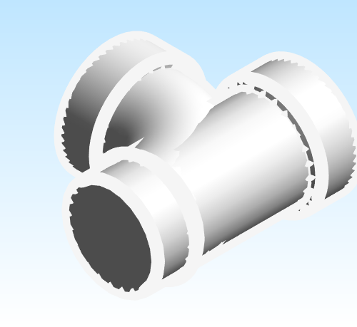 Fitting Tee Sanitary Westlake SpgxHxH PVC DWV DL Series
