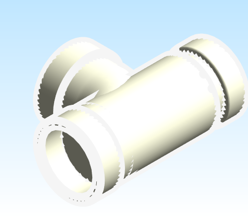 Fitting Tee Sanitary Trap Adapter Westlake HxHxNut PVC DWV D Series
