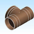 Fitting Tee Test NIBCO CxCxPlug Cast 814