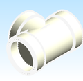 Fitting Tee Test with Countersunk Plug Westlake HxHxFIPT PVC DWV D Series