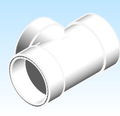 Fitting Tee Test without Plug Westlake HxHxFIPT PVC DWV D Series