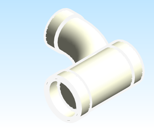 Fitting Tee Wye Long Radius Reducing Westlake HxHxH PVC DWV D Series