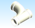 Fitting Tee Wye Long Radius Westlake HxHxH PVC DWV D Series