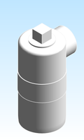 Fitting Trap Swivel Drum NIBCO HxH Plug PVC DWV 4891