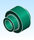 Fitting Union ASAHI AMERICA Asahitec SDR7 4 SxS