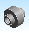 Fitting Union NIBCO Chemtrol CPVC 80 FPTxFPT 5133E 3 3