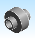 Fitting Union NIBCO Chemtrol CPVC 80 SxS 5133E