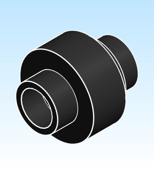 Fitting Union NIBCO Chemtrol PP 80 FPTxFPT 6133 3 3