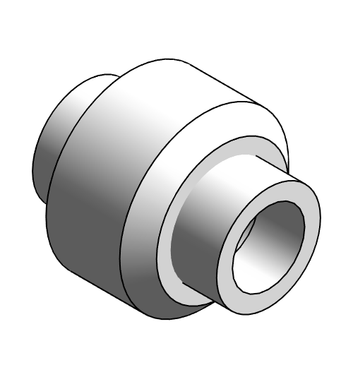 Fitting Union NIBCO Chemtrol PP 80 SxS 6233E