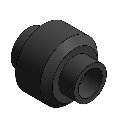 Fitting Union NIBCO Chemtrol PVC 80 SxFPT 4533E 3