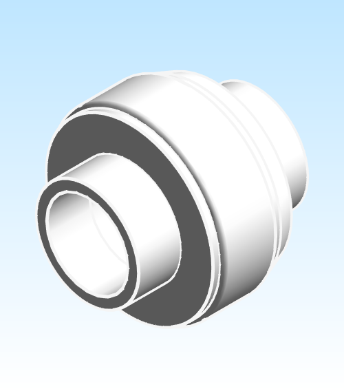 Fitting Union NIBCO SlipxSlip PVC 40 4633