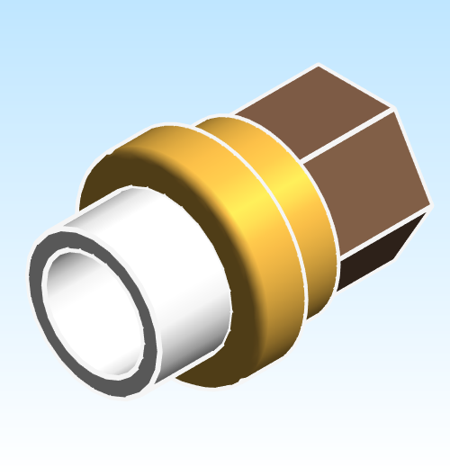 Fitting Union NIBCO SlipxSolder CPVC CTS 4733 LF