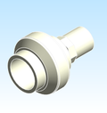 Fitting Union Reducing Westlake Sch80 PVC SxMNPT