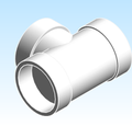 Fitting Vent Tee NIBCO HxHxH PVC DWV 4811 V
