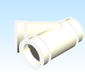 Fitting Wye 45 Westlake HxSpgxH PVC DWV D Series