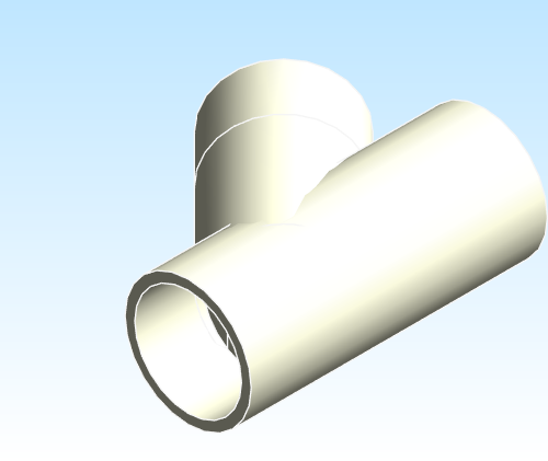 Fitting Wye 45 Westlake Sch80 PVC SxSxS