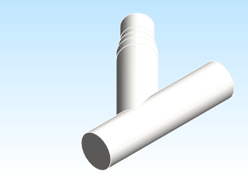 Fitting Wye Fabricated Reducing ASAHI AMERICA Super Proline SDR33 BWxBWxBW