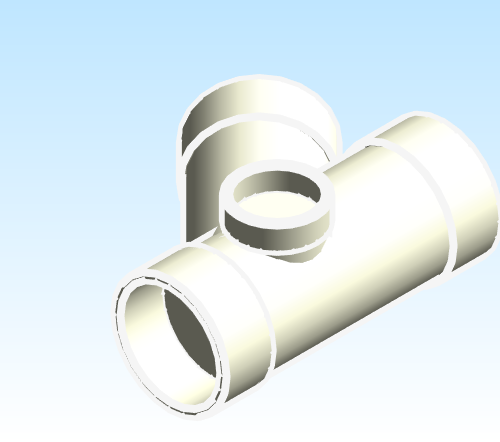 Fitting Wye Left Side Inlet 45 Westlake HxHxHxH PVC DWV D Series