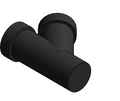 Fitting Wye Street Equal Reducing NIBCO HxSpgxH ABS DWV 5810 2
