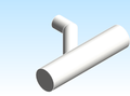 Fitting Wye Tee Reducing ASAHI AMERICA Proline PRO150 SDR11 BWxBWxBW